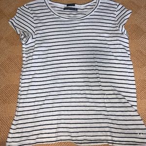 abercrombie & fitch stripped tshirt